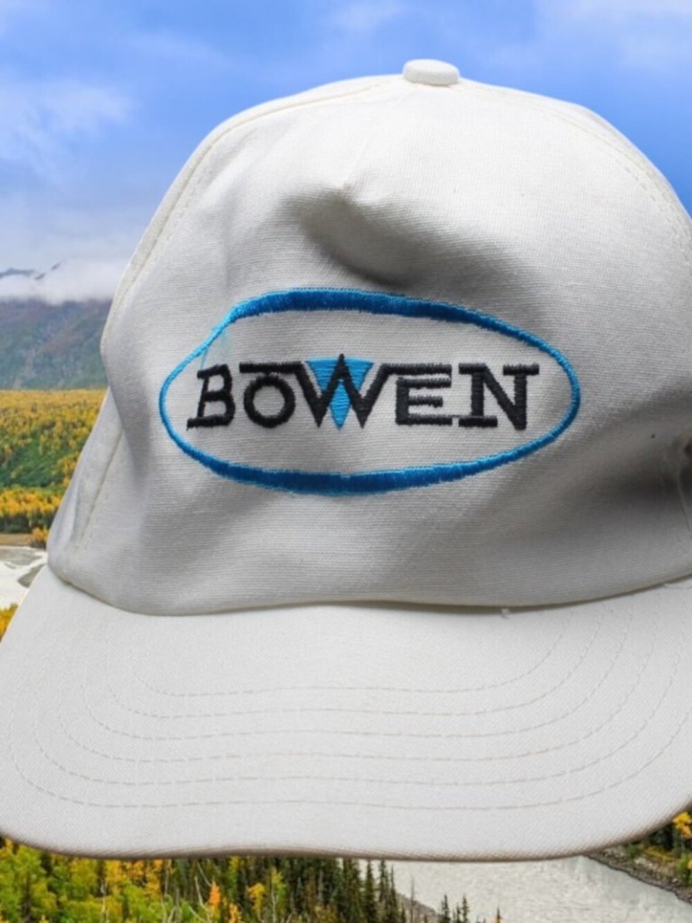 Bowen ConocoPhillips BP Veco Gas Cap Hat Alaska North slope Prudhoe Bay USA